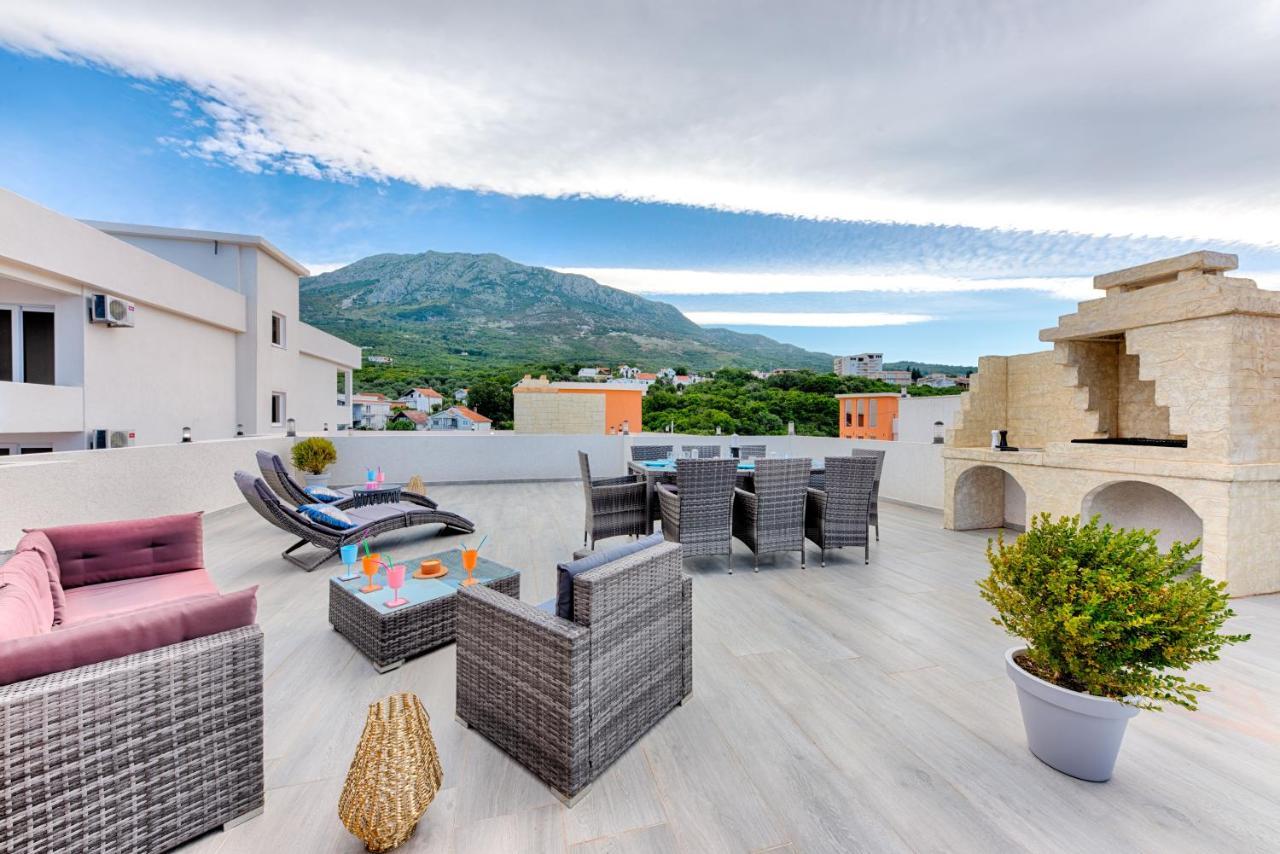 Villa Panorama Hill Dobra Voda Exterior foto